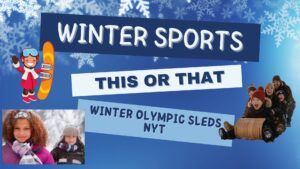 Winter Olympic Sleds NYT